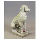 Cast Stone Dog