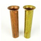 WWI Shell Art Vases