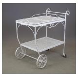Wrought Iron Trolley