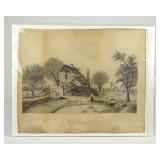 19th c. Graphite Drawing