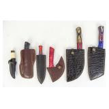 Lot of Handmade Knives