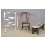 Bench & Chair Lot