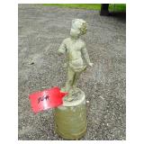 Metal Fountain Figure