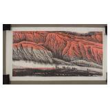 Unframed Asian Artwork