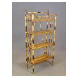Vintage Bamboo Shelf