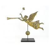 Angel Blowing Horn Weathervane