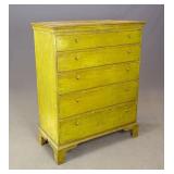 18th c. Semi-High Chest of Drawers