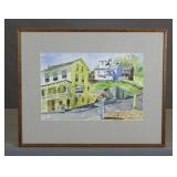 Watercolor: Signed Linda Novick