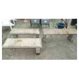 Stone Benches