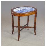 Ironstone Tray on Stand
