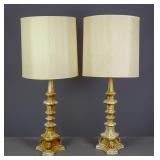 Pair Vintage Lamps