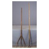Wooden Rack and Tool Lot