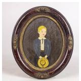 Primitive Painting of a Child