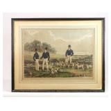 19th c. English Hunt Print