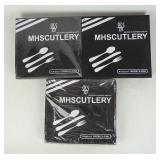 Sets of MHS Cutlery Silverware