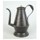 Punched Tin Coffee Pot