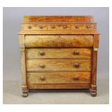 19th c. Boston Classical Chest of Drawers