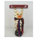Folk Art Cat Stand