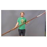 Large Rowing Oar Marked Harvard