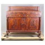 19th c. Classical New York Sideboard