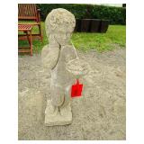 Poured Stone Statue