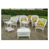 Synthetic Wicker Set