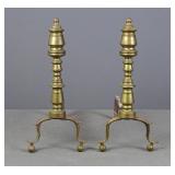 19th c. Andirons