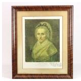 Lanier Washington Inscribed Print