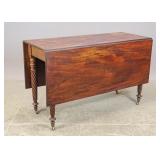 19th c. Mahogany Dropleaf Table