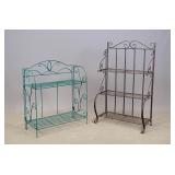 Two Metal Folding Racks