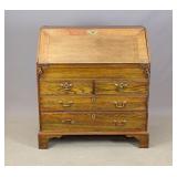 18th c. English Slant Lid Desk