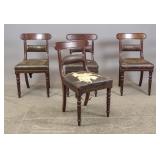 Set of (4) Boston Classical Chairs