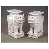 Pair of Foo Dog Stools