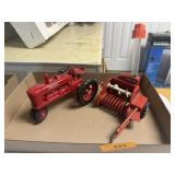 FARMALL TRACTOR & TRU-SCALE CHOPPER