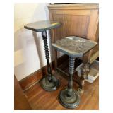 2 - VINTAGE PLANT STANDS
