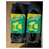 6 NEW 50FT EXTENSION CORDS