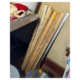 VINTAGE ADVERTISING YARDSTICKS