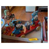 POPEYE & DISNEY PULL-ALONG TOYS