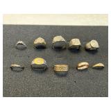 10 - ANTIQUE RINGS