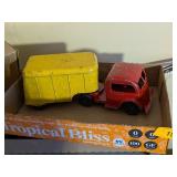 KINGSBURY SEMI & TRAILER TIN TOY