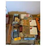 ANTIQUE FULL CIGARETTE TINS, UNOPENED CIGARS