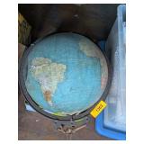 ANTIQUE WORLD GLOBE