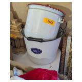 VINTAGE ENAMELWARE BUCKETS