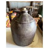 BROWN STONEWARE BEEHIVE JUG