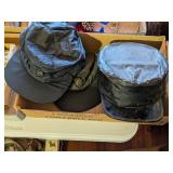 3 VINTAGE CAPS