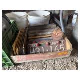 ANTIQUE LICENSE PLATE COLLECTION