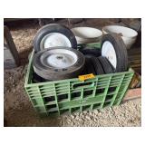 10X1.75 SOLID LAWN TIRE COLLECTION - 13 PCS