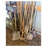 COLLECTION OF HAND GARDENING TOOLS