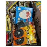 GRINDING WHEELS, FUNNELS, AND MORE