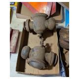 2 MODEL T ANTIQUE CAR LIGHTS